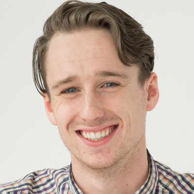 A headshot of Colm Whitford, a student from Cohort 15 at HackerYou