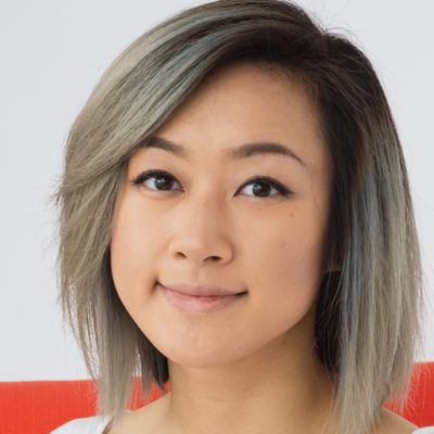 A headshot of Evelyn Cheung, a student from Cohort 15 at HackerYou